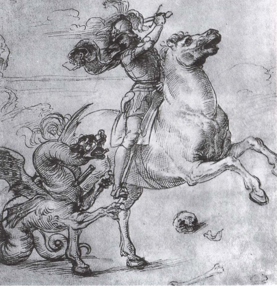 RAFFAELLO Sanzio Kill dragon and Georgian